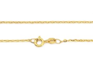Gyermek Arany nyaklánc Anker vékony 0.5mm - 