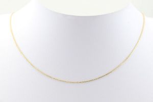 Gyermek Arany nyaklánc Anker vékony 0.5mm - Baba arany nyaklánc