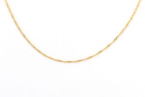 Arany nyaklánc Szingapúri 2mm széles - 