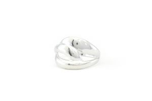 Ezüst gyűrű széles íves - Ezüst gyűrű
