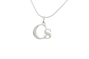 Ezüst medál nagy nyomtatott betű - 