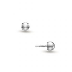 LISA fehér arany csavaros vég JTAG-0365-18 - 